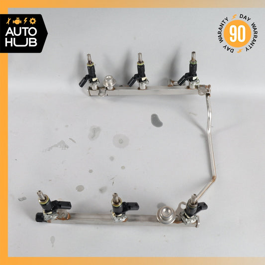 Mercedes W209 CLK350 S400 E350 R350 Fuel Injector Rail w/ Fuel Injectors OEM - photo 1