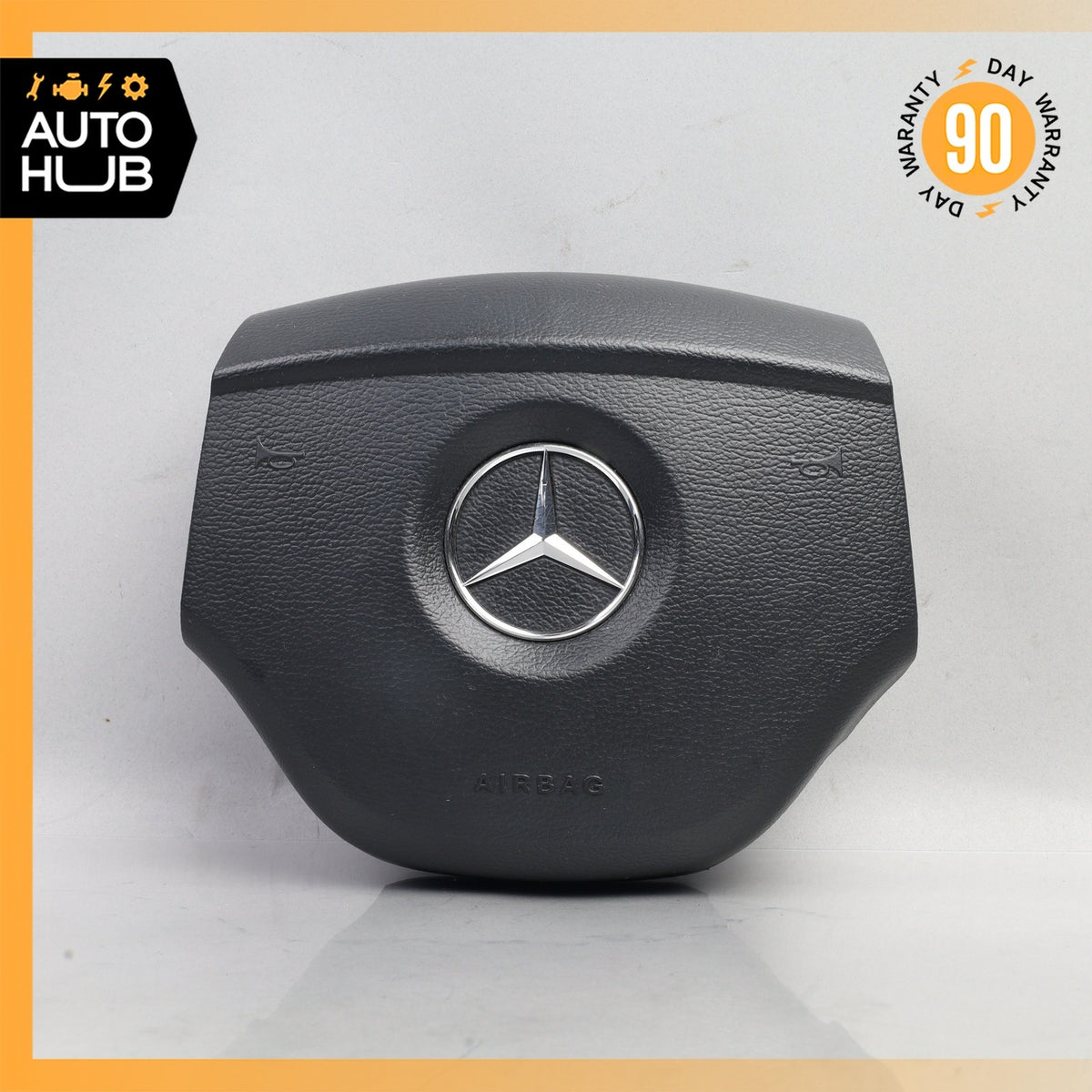 06-08 Mercedes X164 GL450 ML550 Driver Steering Wheel Airbag Air Bag Black OEM - photo 2