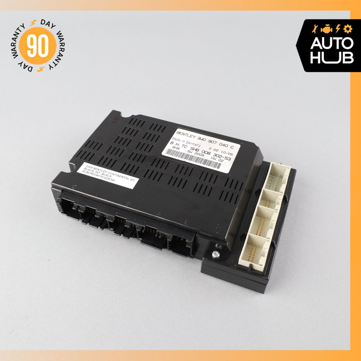 03-07 Bentley Continental GT Coupe AC A/C Heater Control Module OEM - photo 2