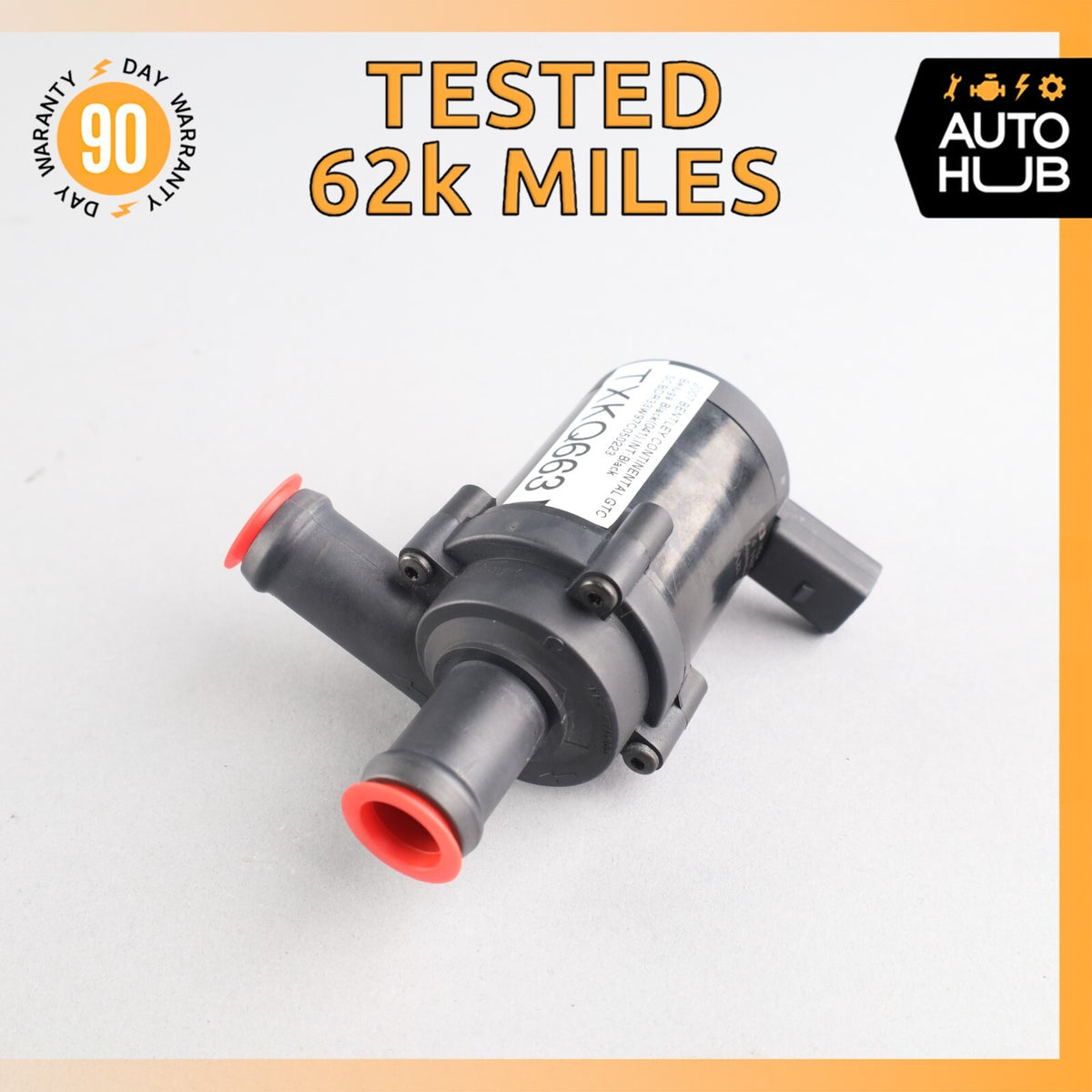 03-18 Bentley Continental GTC GT Turbocharger Water Coolant Pump OEM 62k - photo 1