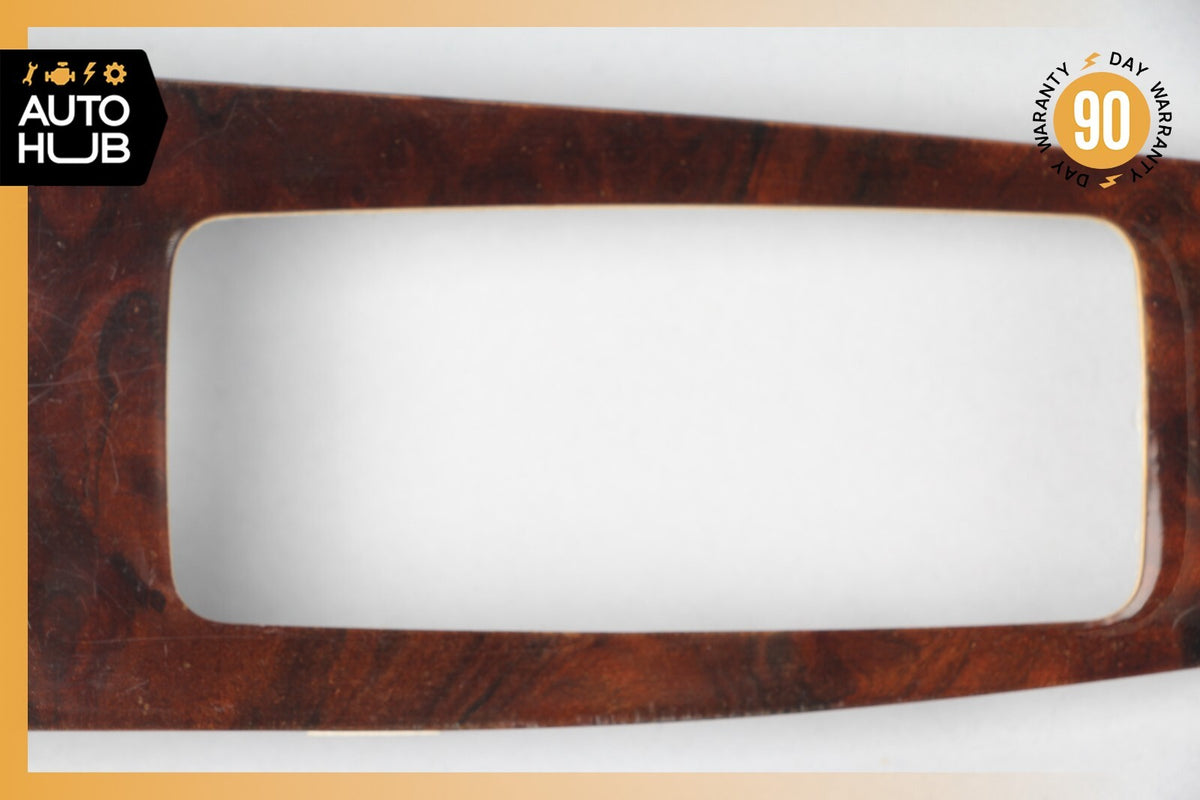 03-06 Mercedes W220 S55 AMG S500 Front Left Master Window Trim Bezel Wood OEM - photo 3
