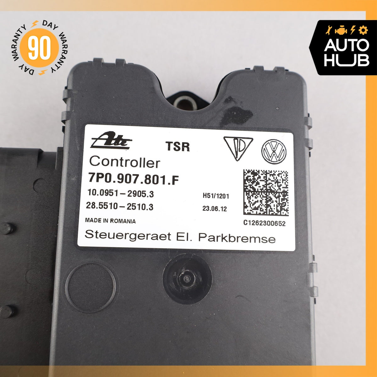 11-18 Porsche Cayenne 958 Electronic Parking Brake Control Module 7P0907801F OEM - photo 9