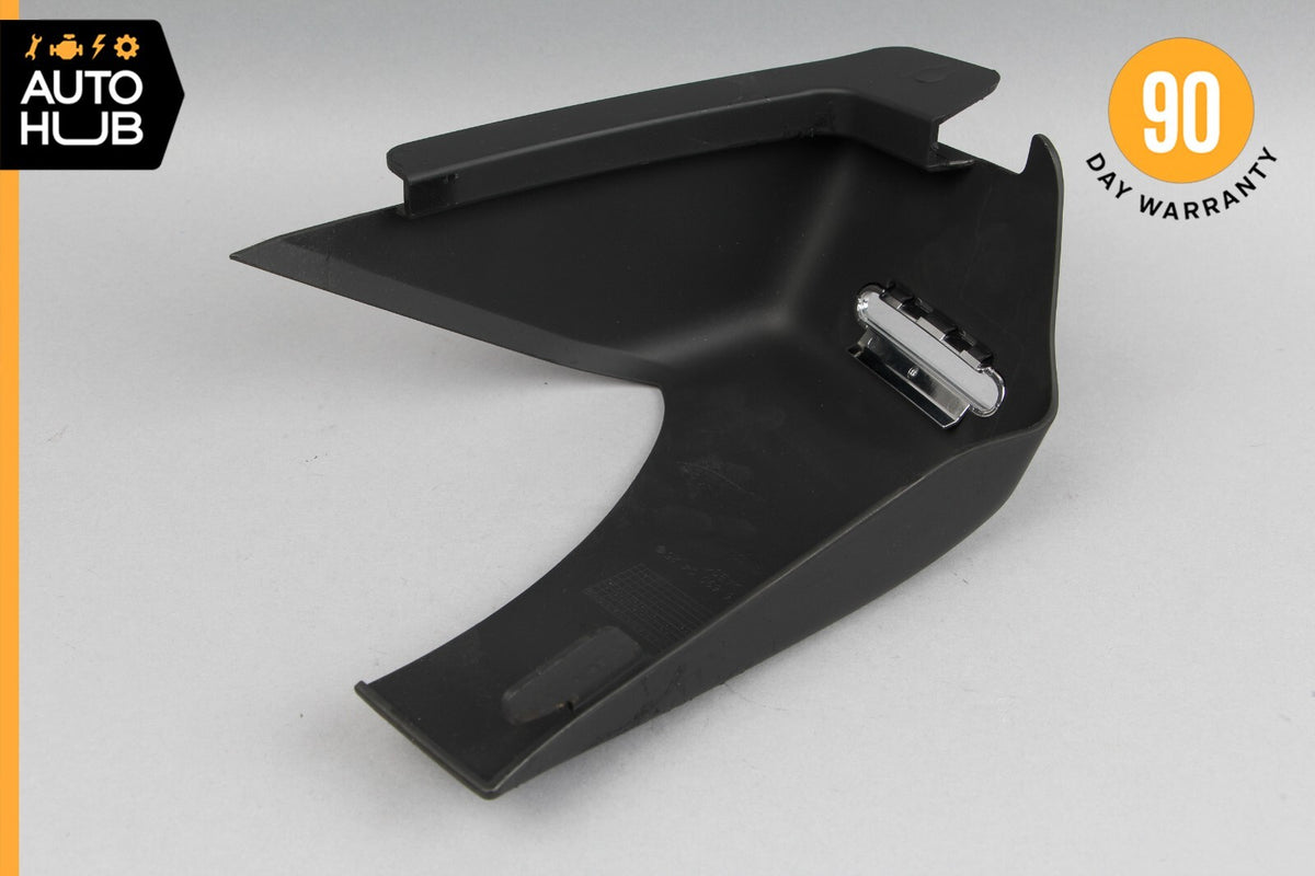 07-09 Mercedes W216 CL600 CL550 Rear Right Side Seat Belt Trim Cover Black OEM - photo 6