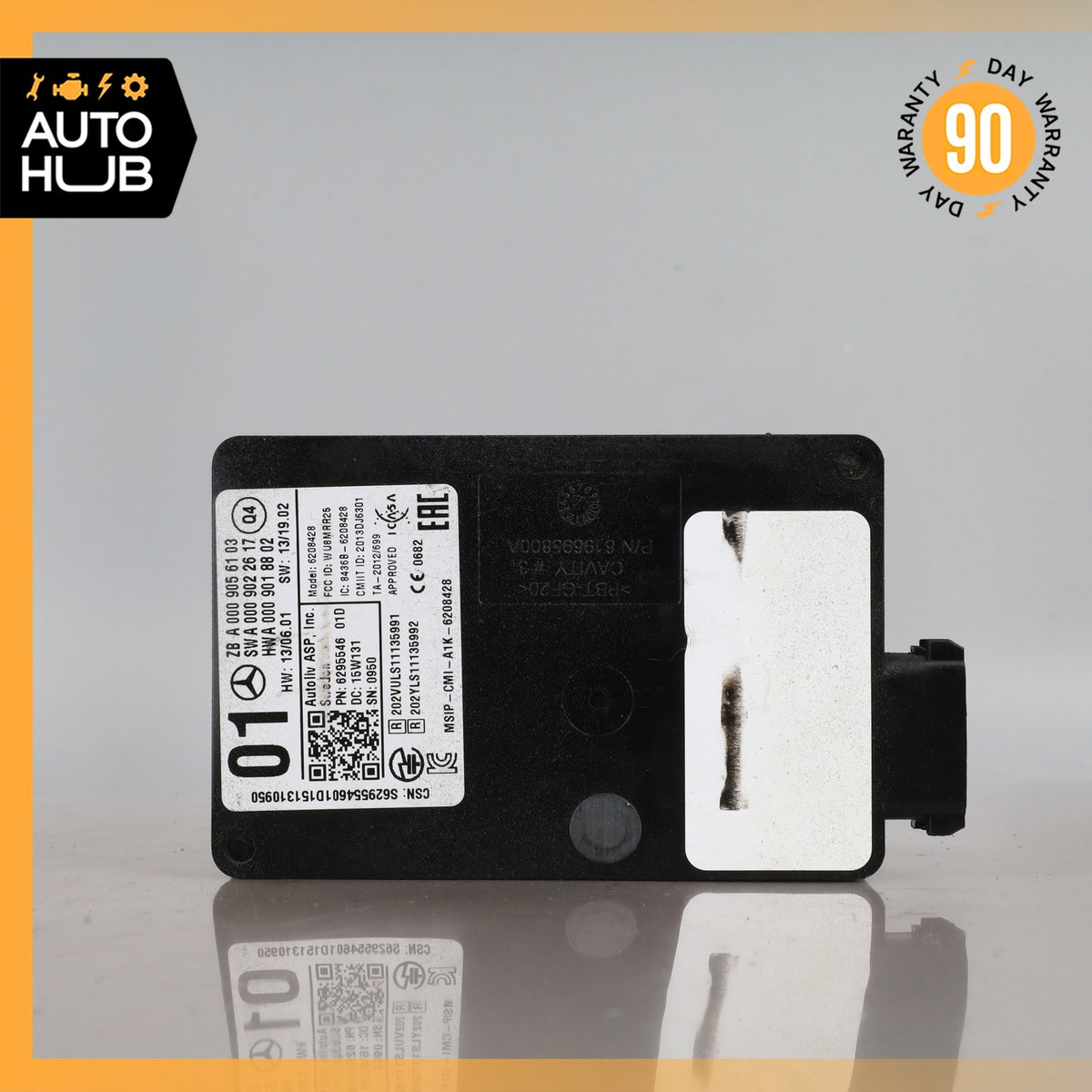 Mercedes W205 C300 Rear Bumper Blind Spot Radar Distance Sensor Module OEM - photo 6