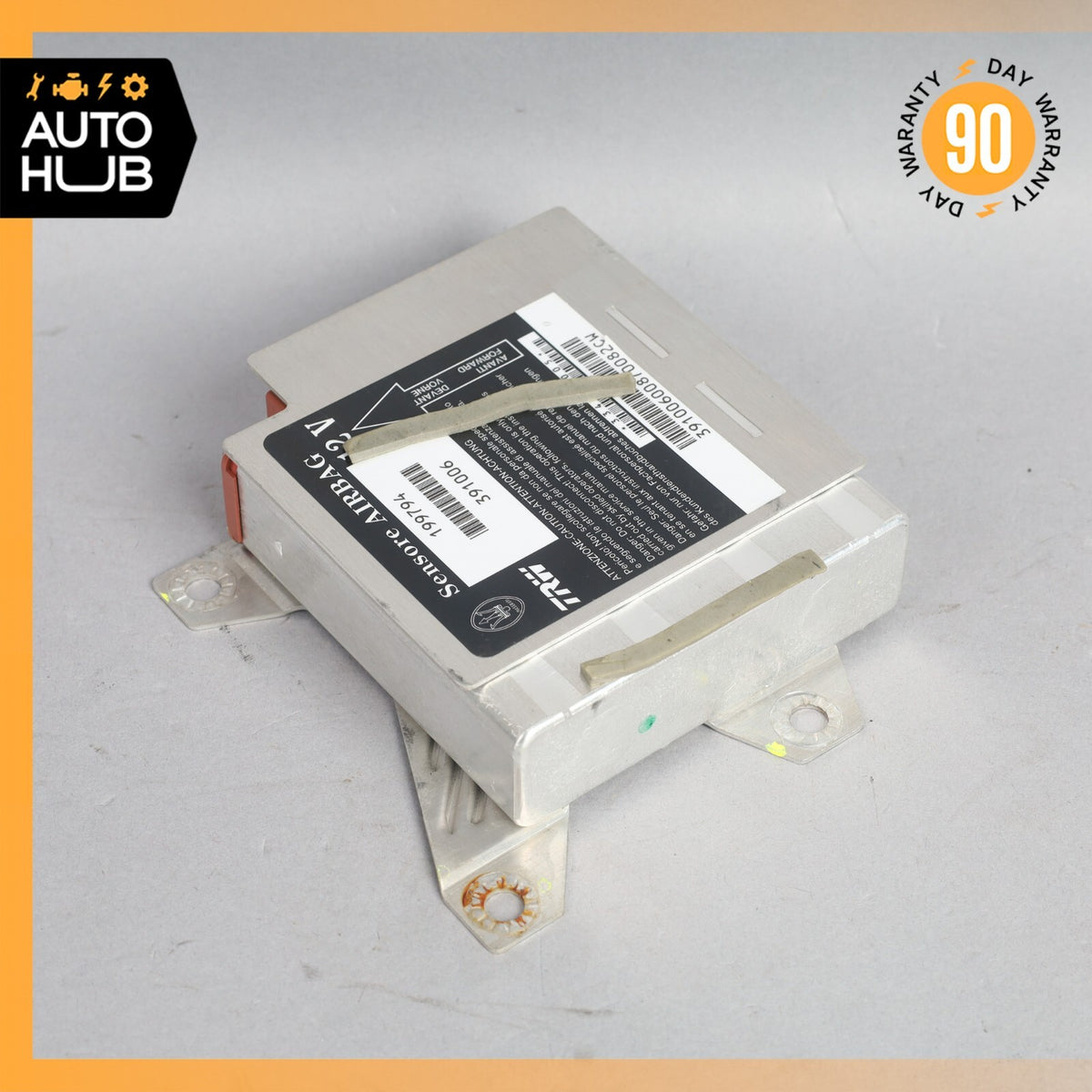 03-13 Maserati Quattroporte M139 Airbag Air Bag SRS Control Module Unit OEM - photo 2