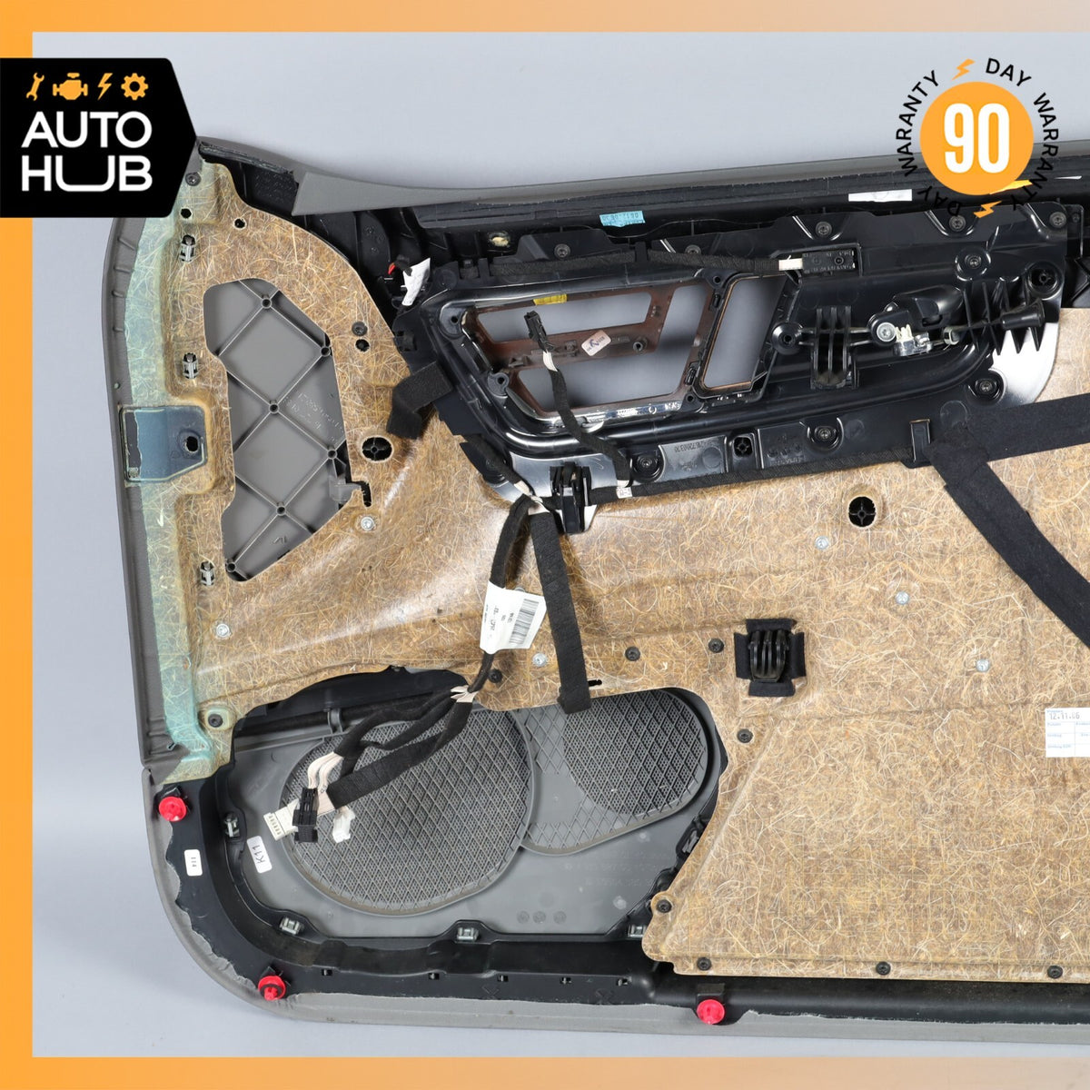 07-10 Mercedes W216 CL550 Front Left Driver Side Interior Door Panel Gray OEM - photo 16