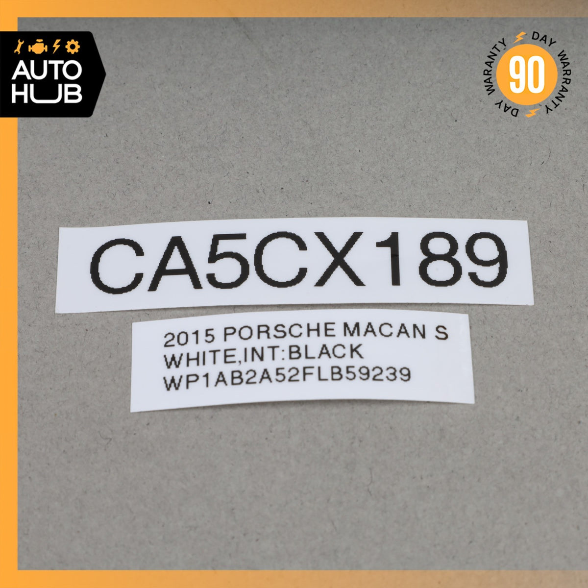 Porsche Macan 95B Keyless Go Control Module Antenna Sensor 7PP962132 OEM - photo 5