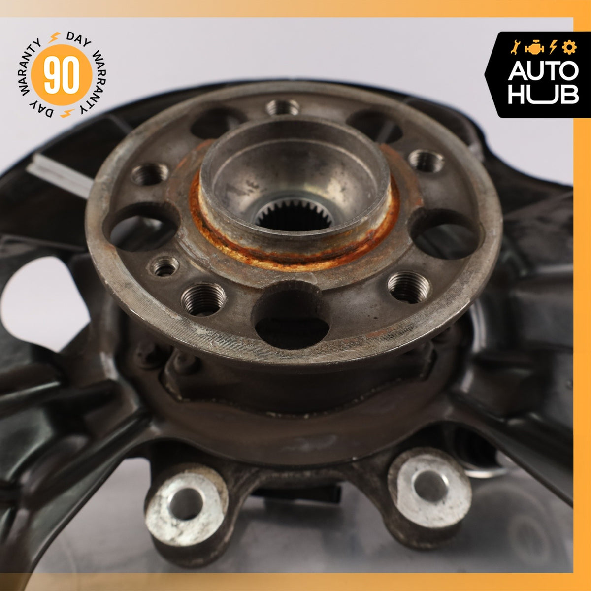 14-20 Mercedes W222 S550 S600 Rear Right Passenger Spindle Knuckle Hub OEM - photo 7