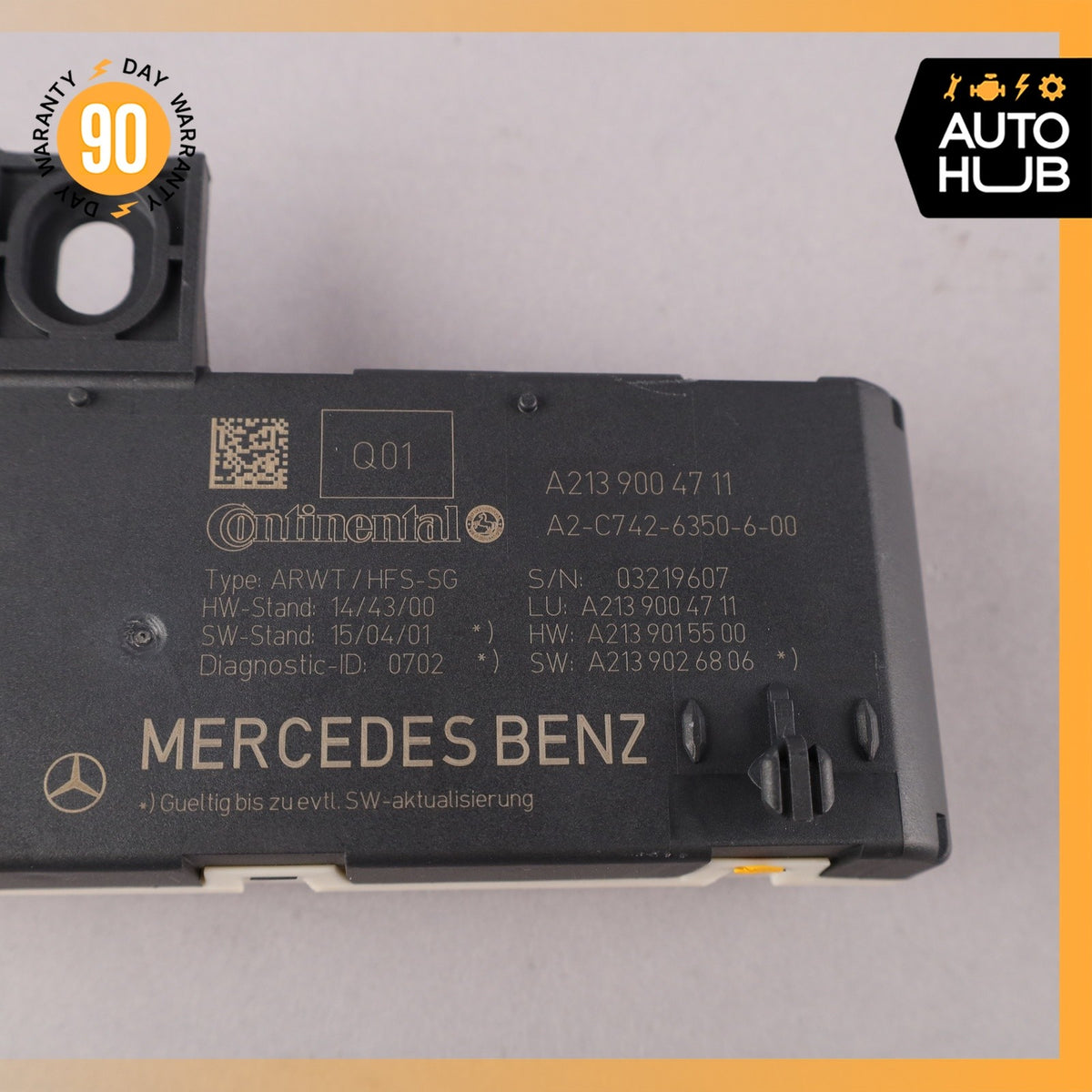 17-20 Mercedes W213 E43 AMG E300 E350 Remote Trunk Release Control Unit OEM - photo 9