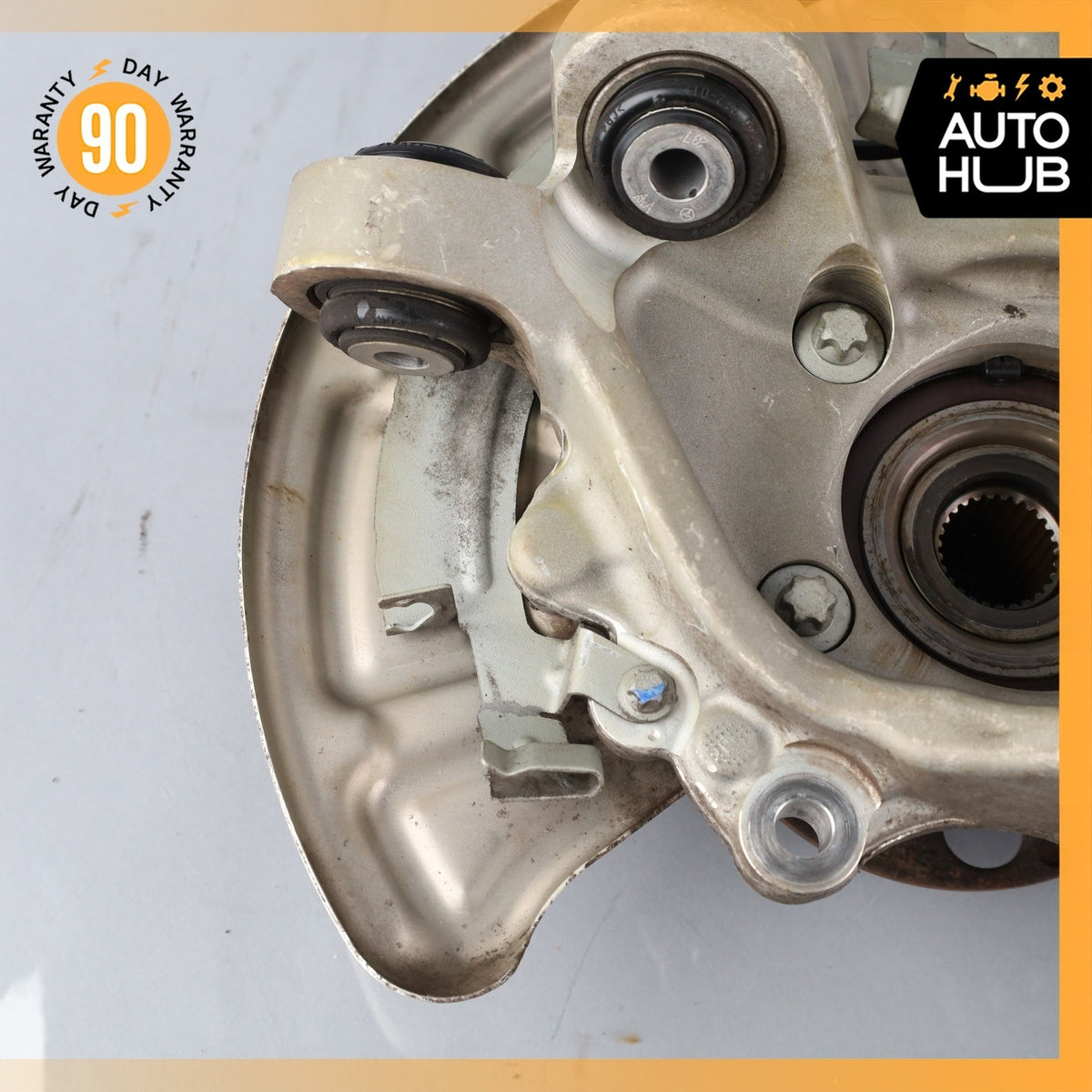 17-23 Mercedes W205 C63 AMG Rear Left Side Spindle Knuckle Hub OEM 39k - photo 9