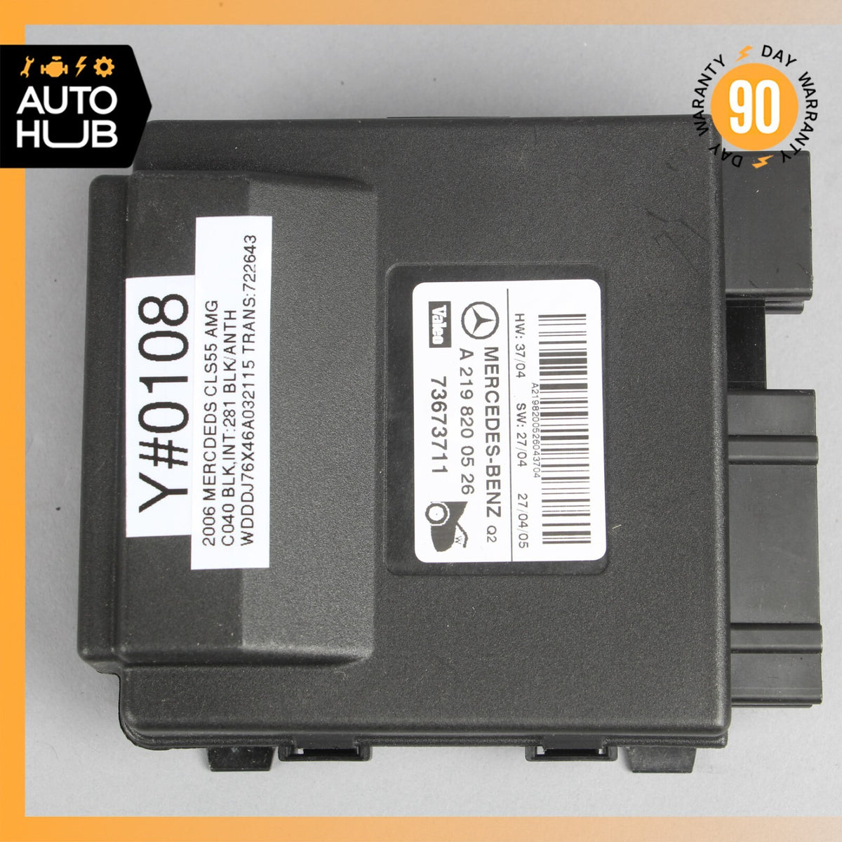 06-11 Mercedes W219 CLS55 CLS550 Trunk Lid Lock Remote Release Control Module - photo 4