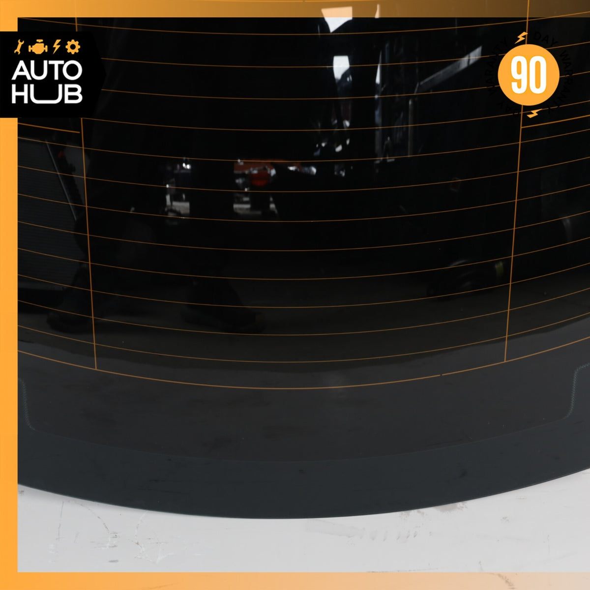 17-23 Mercedes W205 C300 C43 C63 AMG Coupe Rear Windshield Window Glass OEM 50k - photo 6