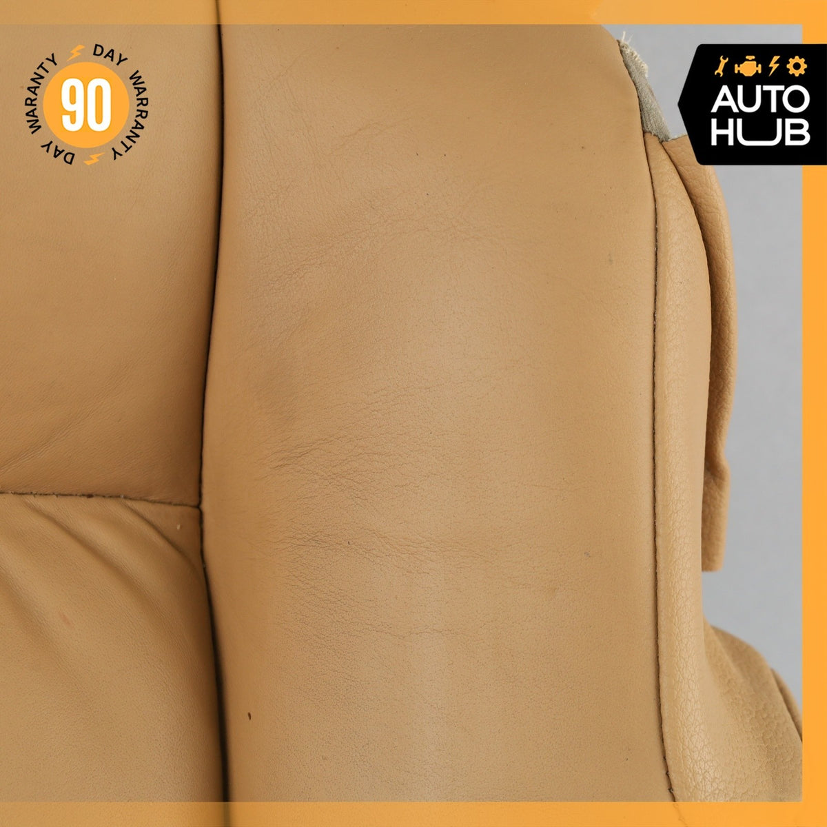 05-10 Porsche Cayenne 955 Front Right Side Seat Lower Cushion Leather Beige OEM - photo 8