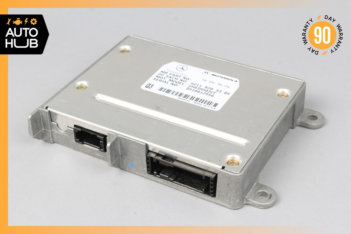 03-11 Mercedes W211 E55 AMG SL500 Motorola Bluetooth Communication Module OEM - photo 1