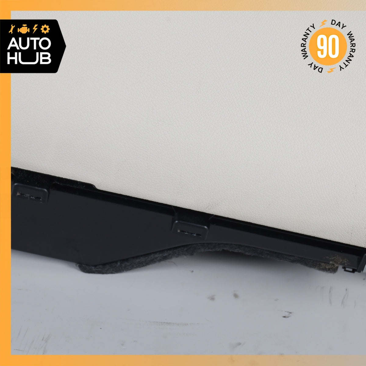 17-20 Mercedes W213 E300 Dash Dashboard Glove Box Compartment Beige OEM - photo 6