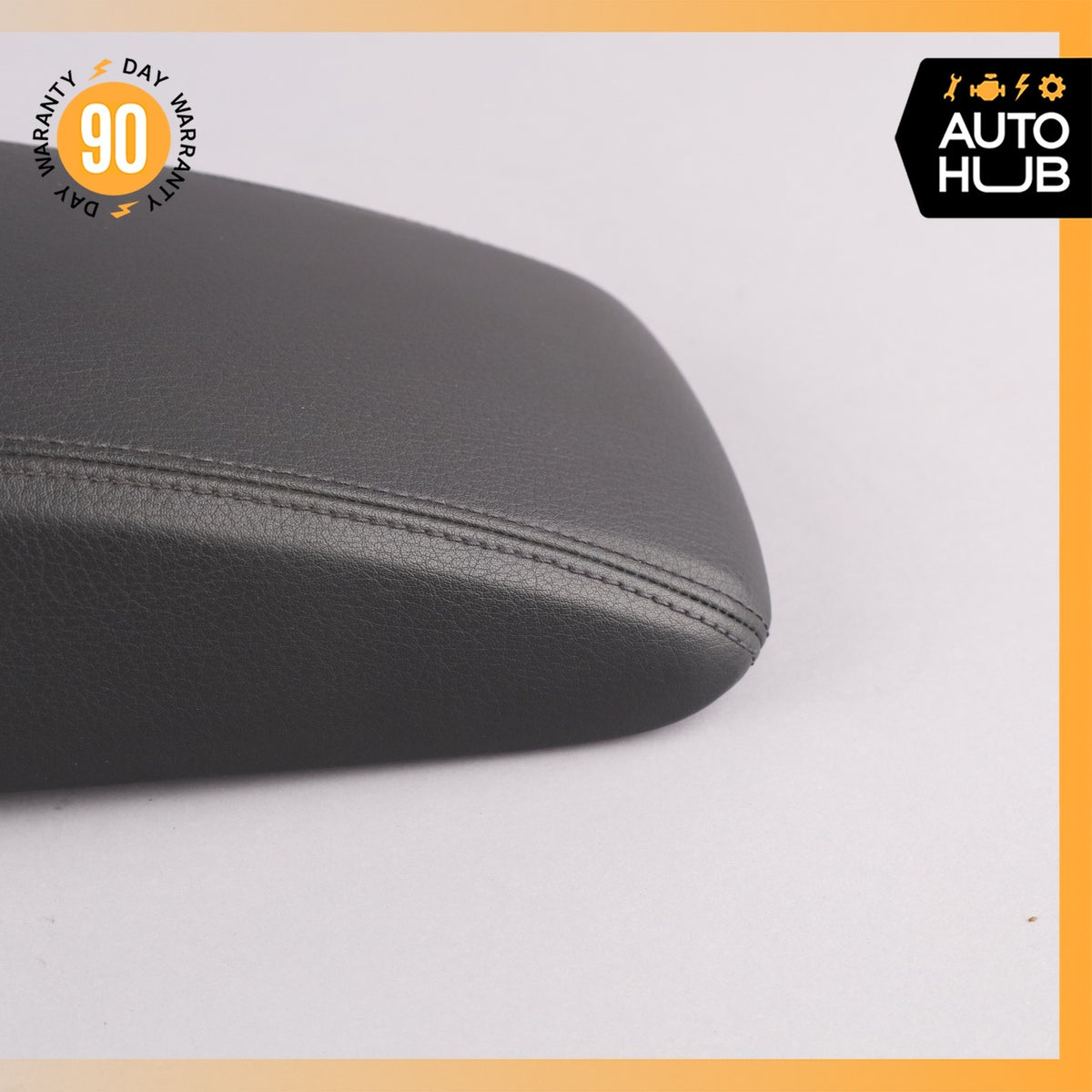 15-20 Audi 8V A3 S3 Center Console Arm Rest Armrest Cover Black OEM - photo 8