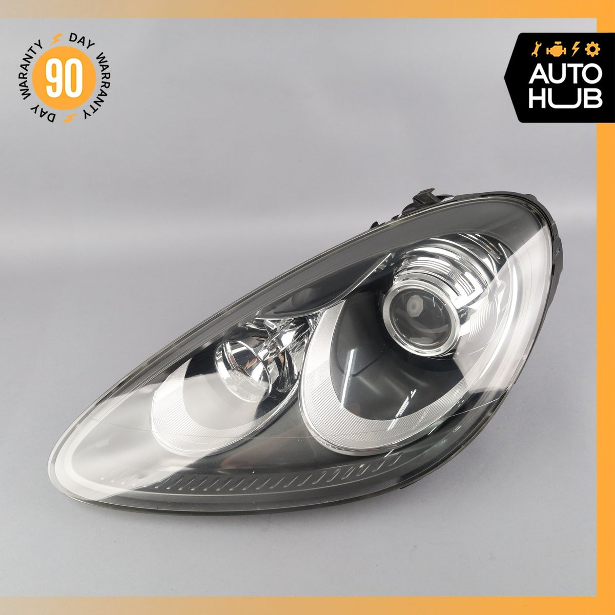 11-14 Porsche Cayenne 958 Left Driver Side Headlight Lamp Halogen OEM - photo 2