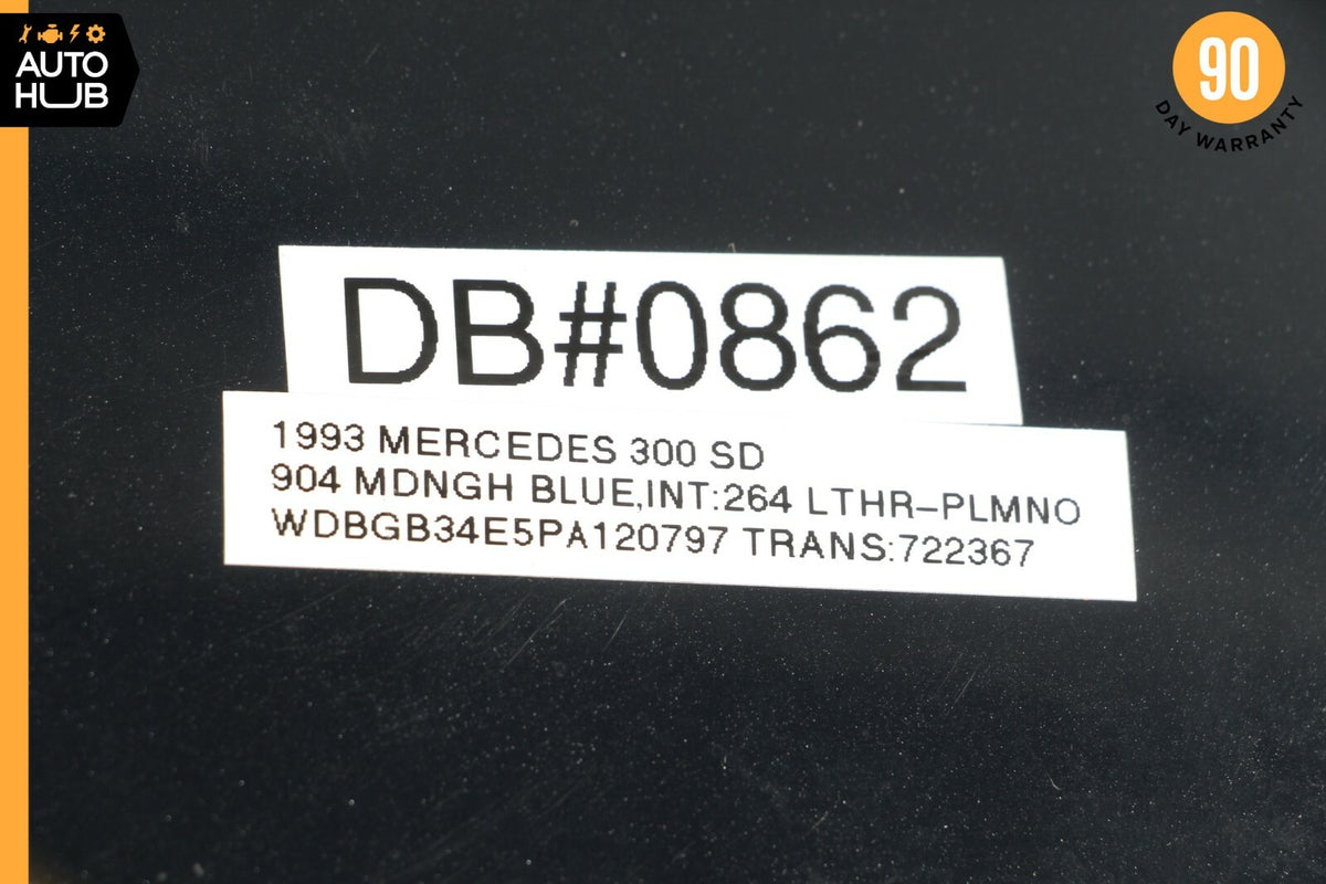 92-93 Mercedes W140 300SD 500SEL 300SE Fuel Gas Tank Lid Door 1407500106 OEM - photo 10
