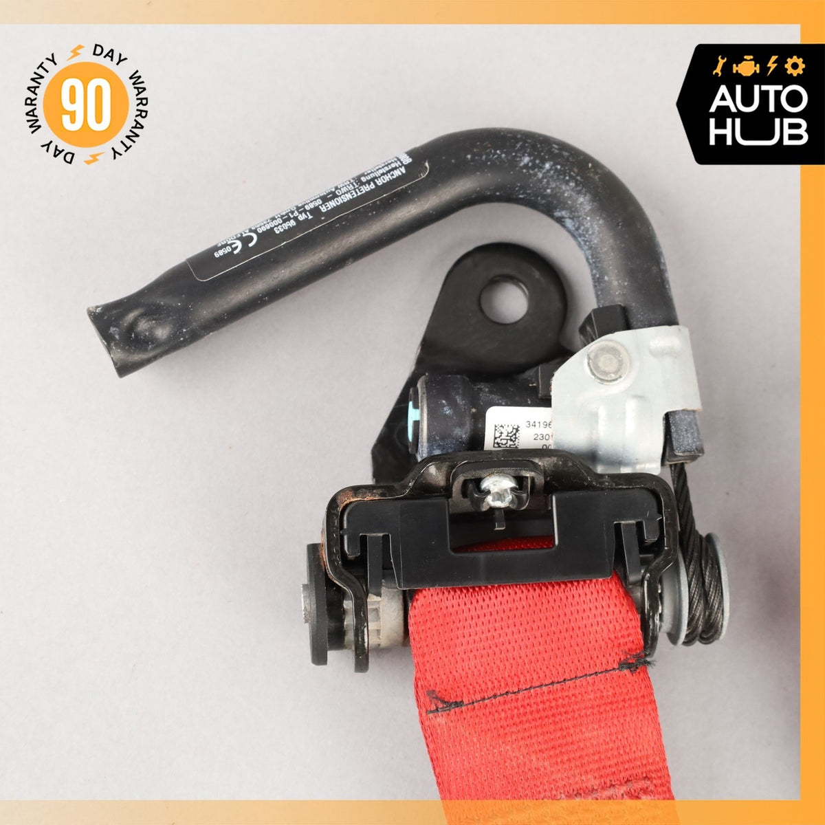 17-23 Mercedes W213 E43 AMG E300 Front Right Side Seat Belt OEM 77k - photo 17