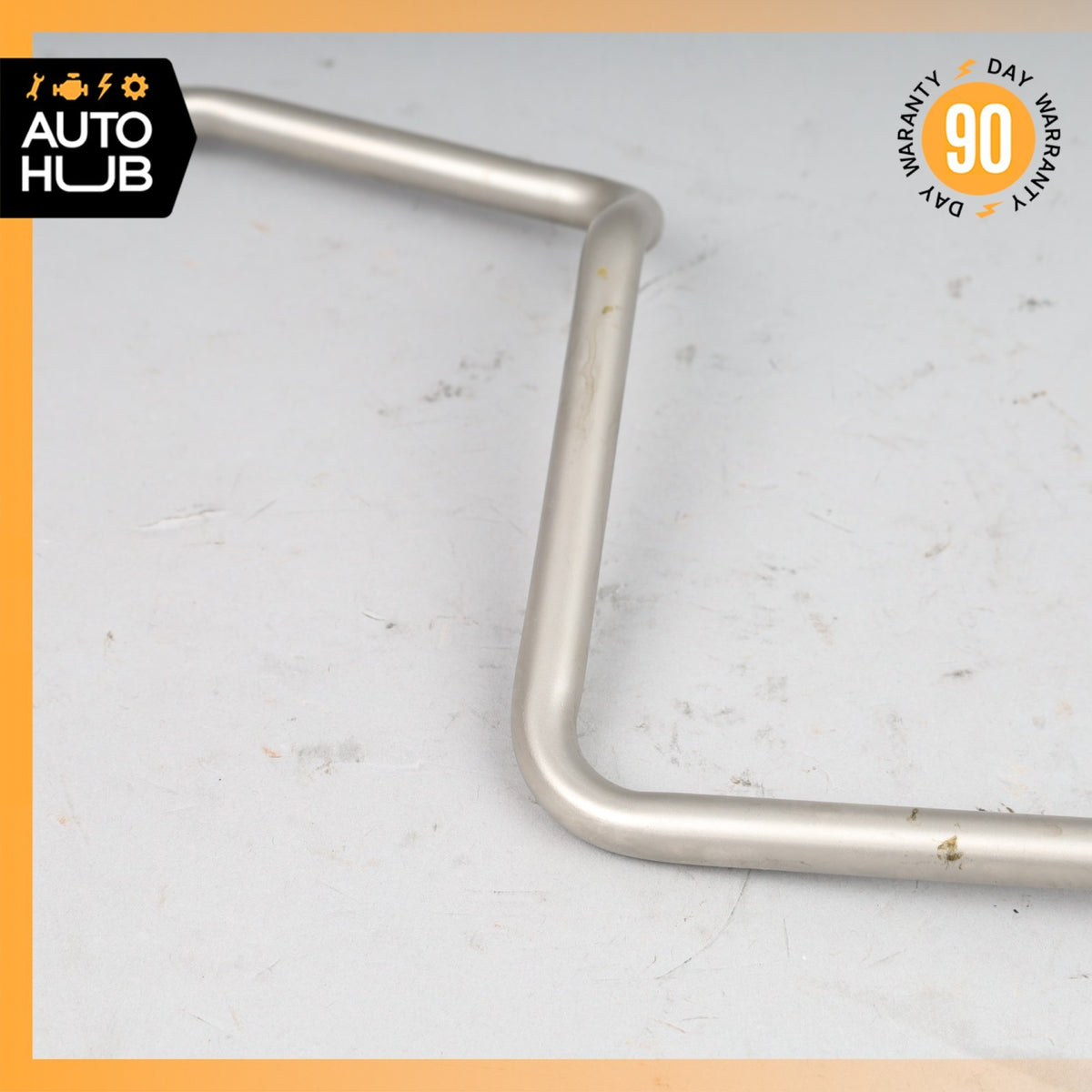 03-13 Bentley Continental GT GTC Upper Front Diff Oil Cooler Line 3W0317812 OEM - photo 8