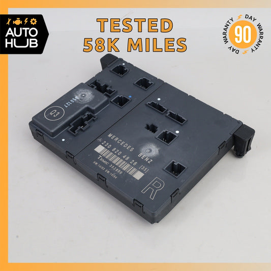 03-12 Mercedes R230 SL500 SL550 SL55 AMG Door Control Module Right Side OEM - photo 1