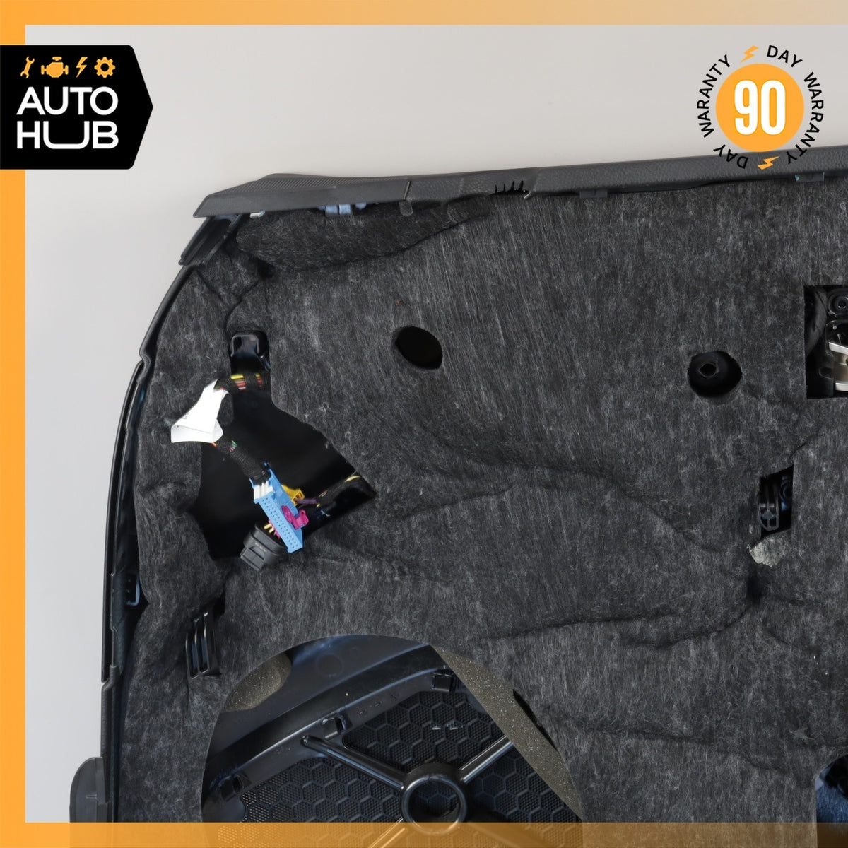10-16 Porsche Panamera 970 Front Left Interior Door Panel Black OEM 51k - photo 16