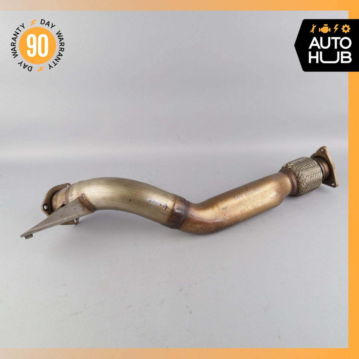 Bentley Continental Flying Spur GT 6.0L Exhaust Downpipe Left Side OEM 76k - photo 2