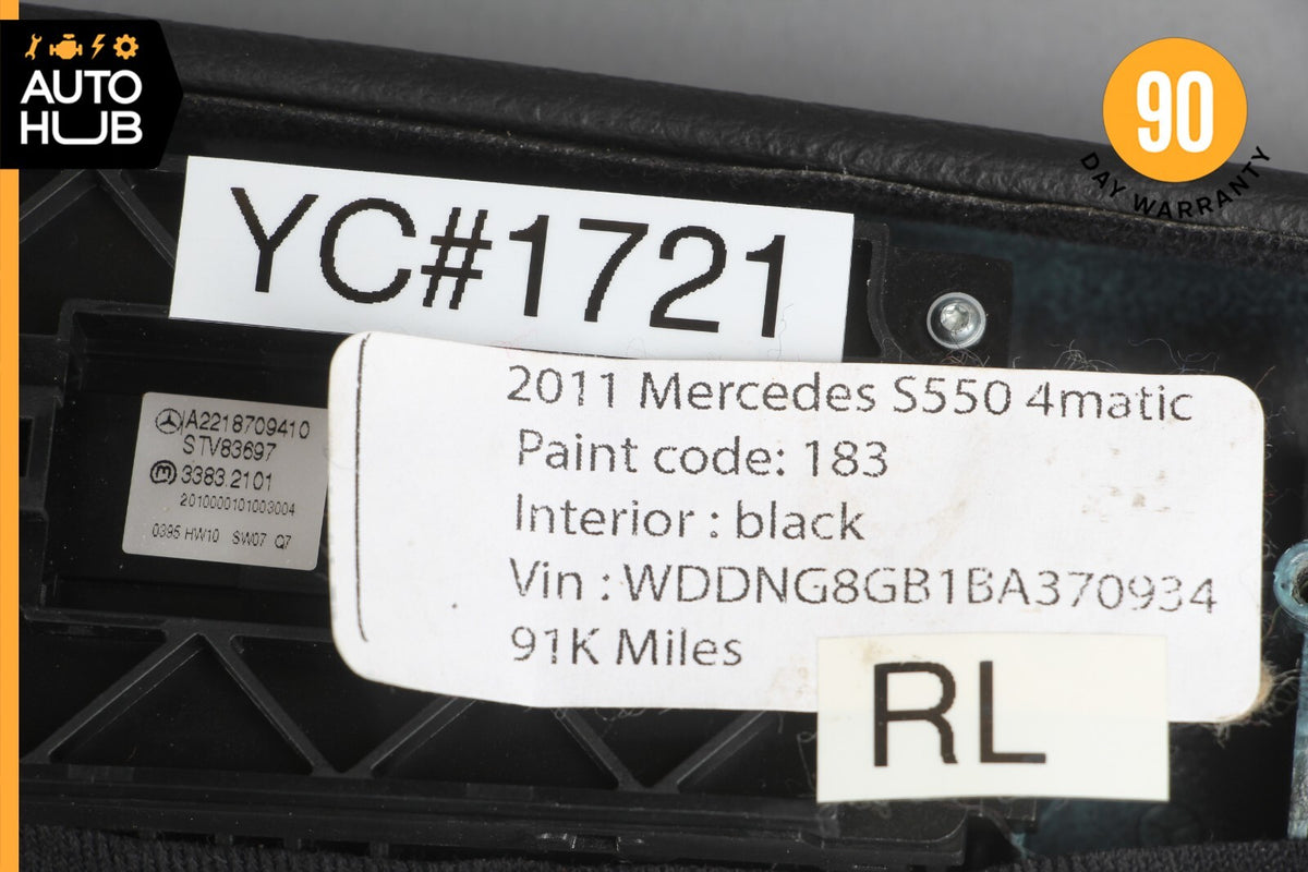10-13 Mercedes W221 S550 S400 Rear Right Side Window Regulator Switch OEM - photo 12