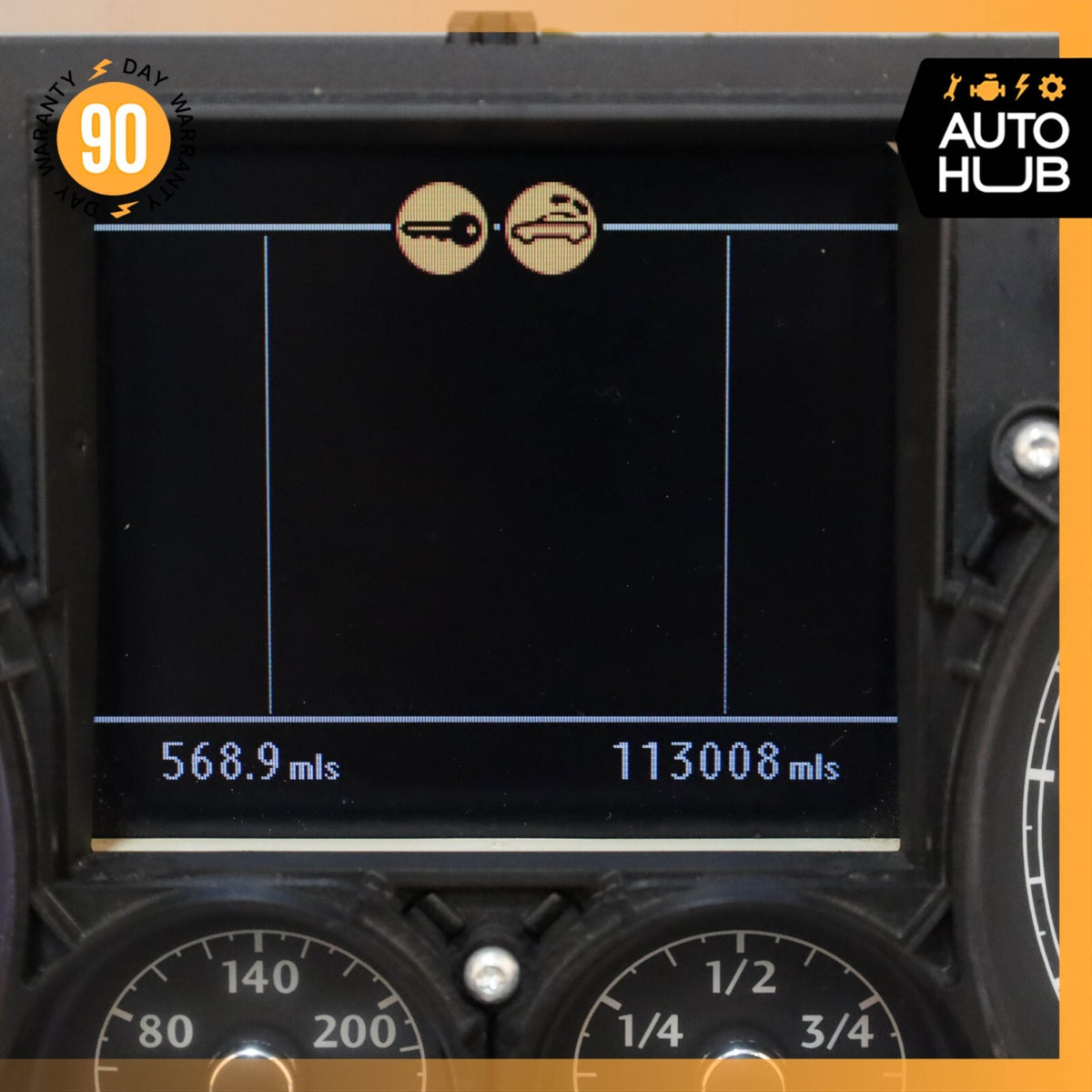 2007 Bentley Continental GTC Convertible Instrument Cluster Speedometer OEM 113k - photo 2