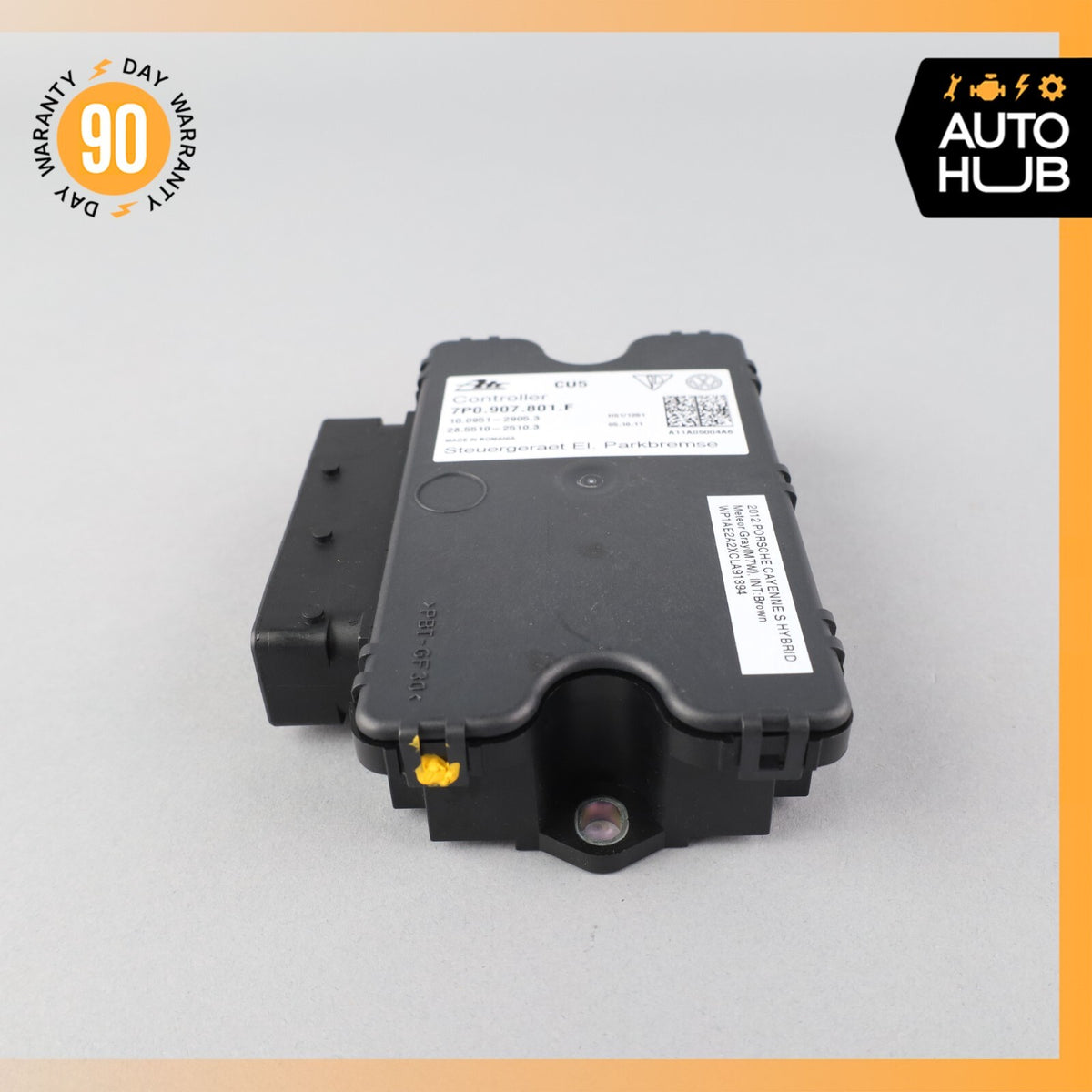 11-18 Porsche Cayenne 958 Hybrid S Electronic Parking Brake Control Module OEM - photo 2