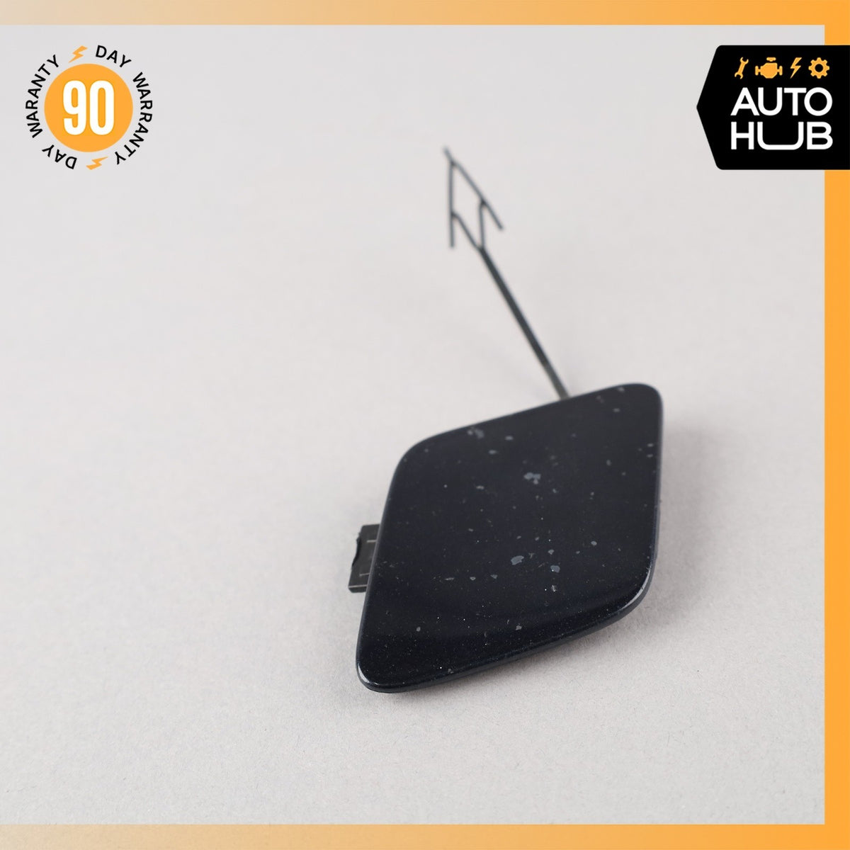 13-16 Audi B8.5 S4 Front Bumper Tow Hook Eye Cap Blue OEM - photo 4