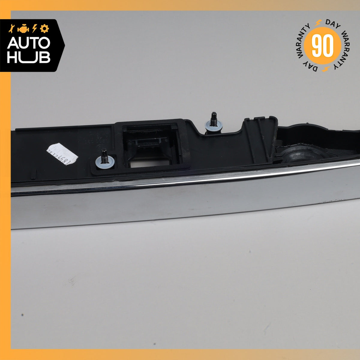 09-15 BMW F01 740i Trunk Lid Tailgate Handle Chrome Trim OEM - photo 3
