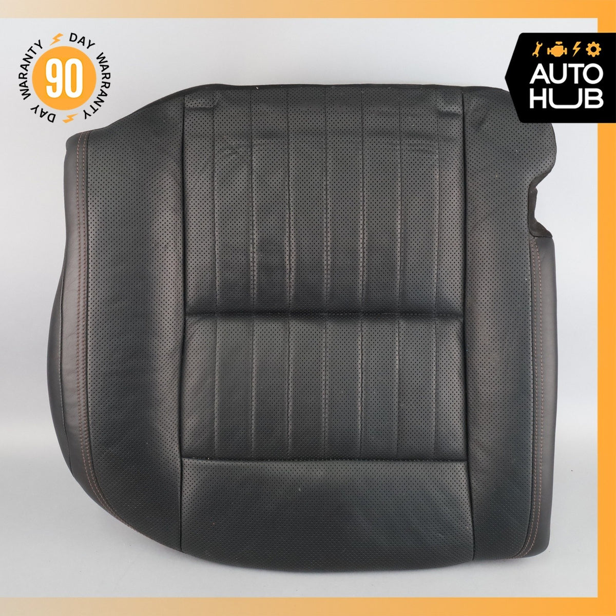 Mercedes W221 S600 Rear Right Side Bottom Lower Seat Cushion Exclusive Black OEM - photo 1