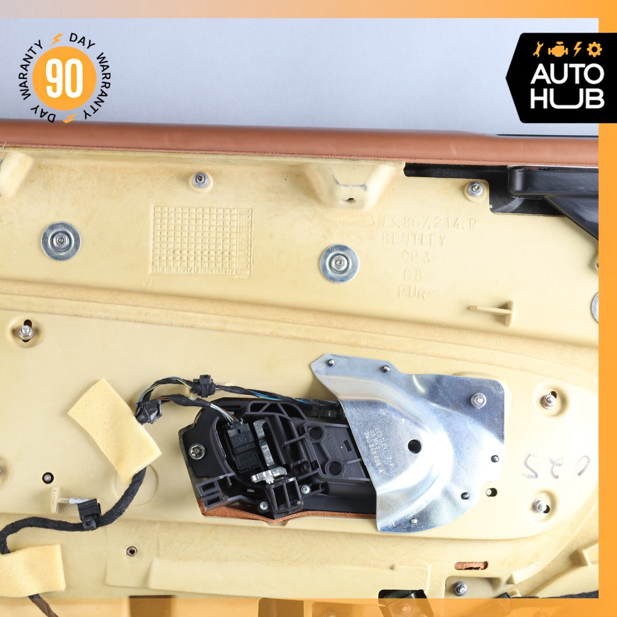 07-11 Bentley Continental GTC Convertible Right Side Interior Door Panel OEM 46k - photo 14