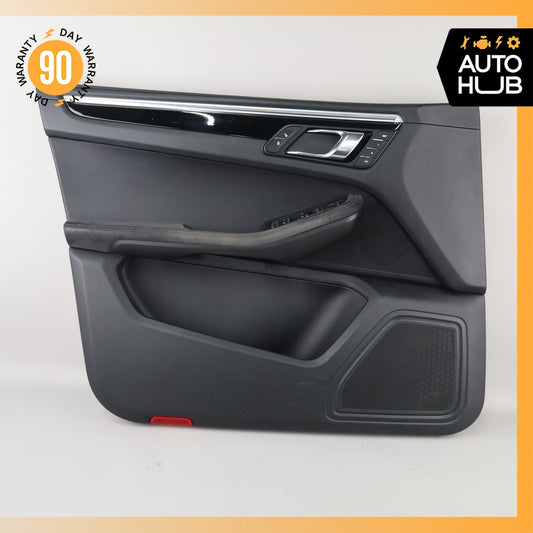 15-24 Porsche Macan 95B Front Left Driver Interior Door Panel Suede Leather OEM - photo 1