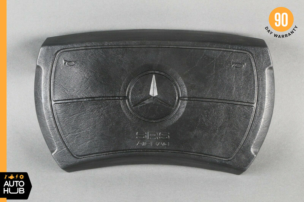 90-92 Mercedes R129 300SL 500SL Driver Steering Wheel Airbag Air Bag Black OEM - photo 1