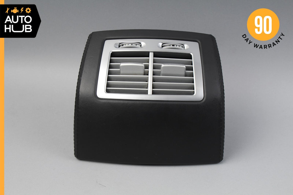 07-14 Mercedes W216 CL600 CL65 Center Console Rear AC Vent Trim Exclusive Black - photo 2