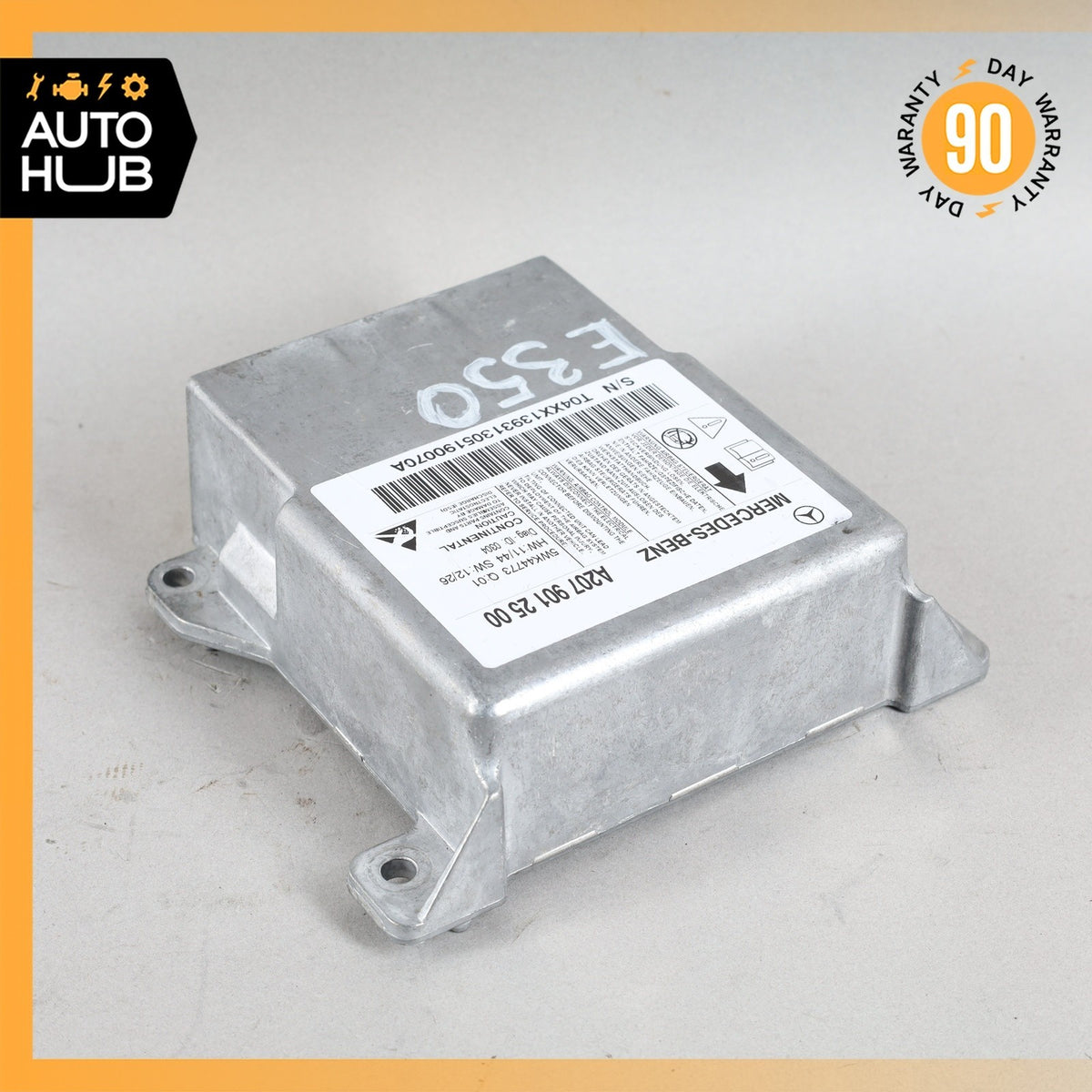 Mercedes W207 E350 Airbag Air Bag Sensor SRS Control Module 2079012500 OEM - photo 2
