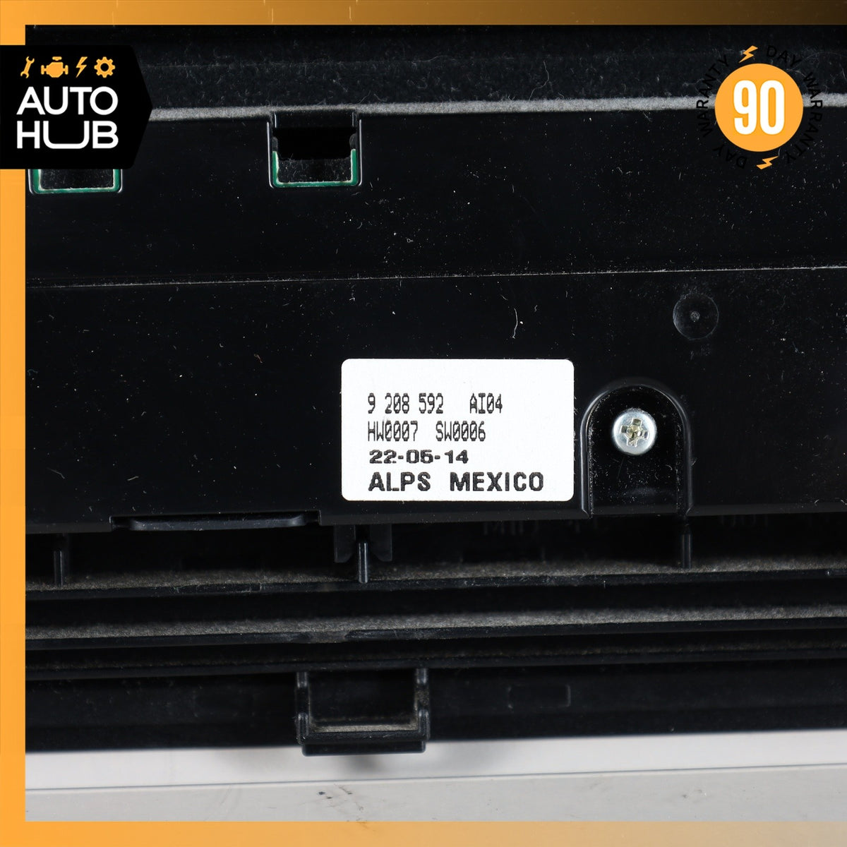 BMW F25 X3 Dashboard A/C AC Air Climate Control Panel Switch 6833313 OEM - photo 15