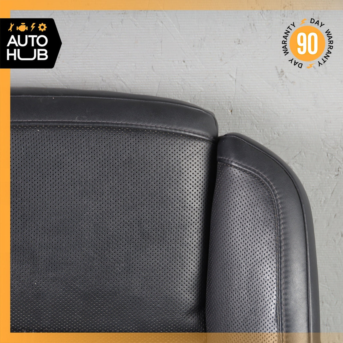15-18 Porsche Macan 95B Front Right Lower Bottom Seat Cushion Leather Black OEM - photo 3