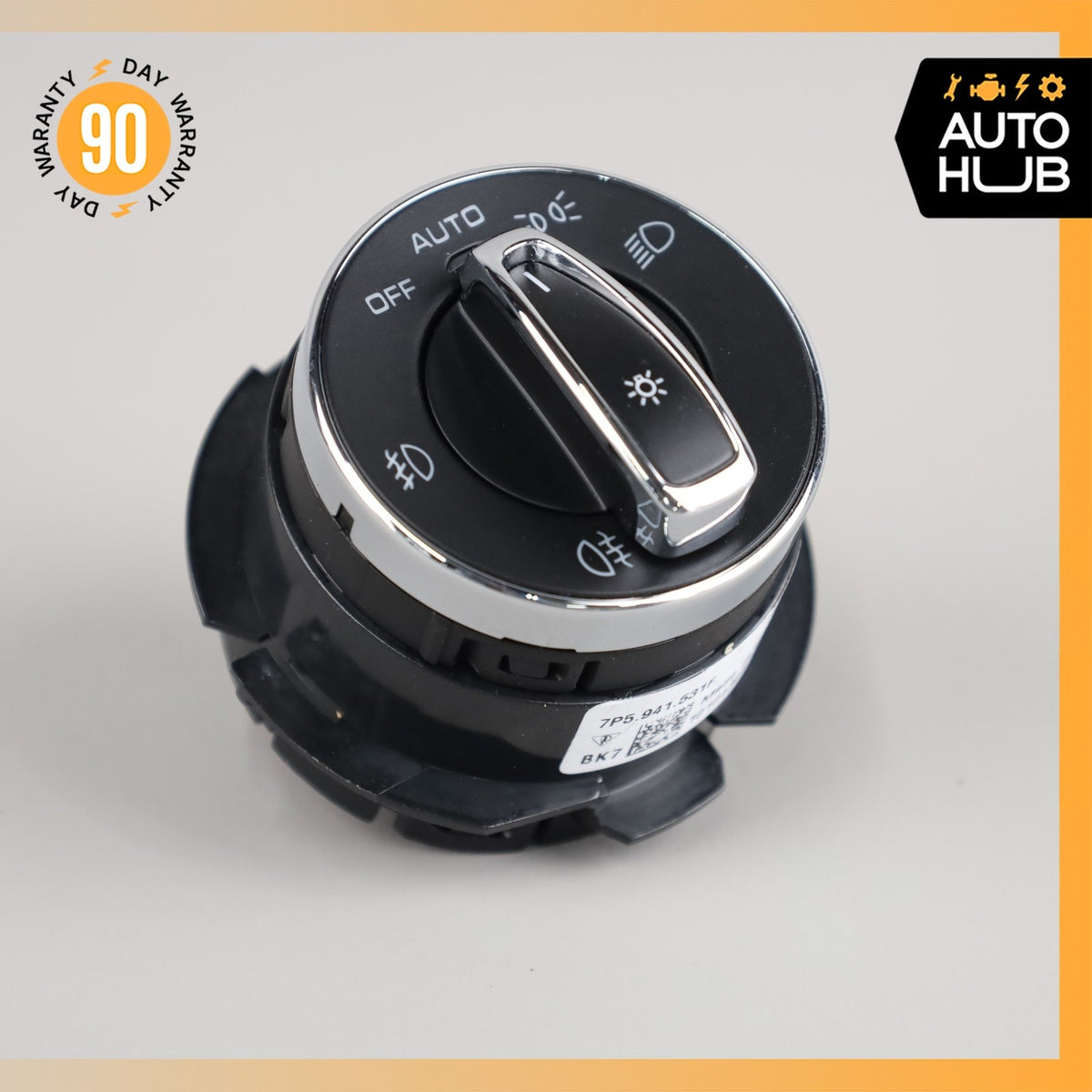 Porsche Macan 95B Headlight Control Switch 7P5941531F OEM - photo 2