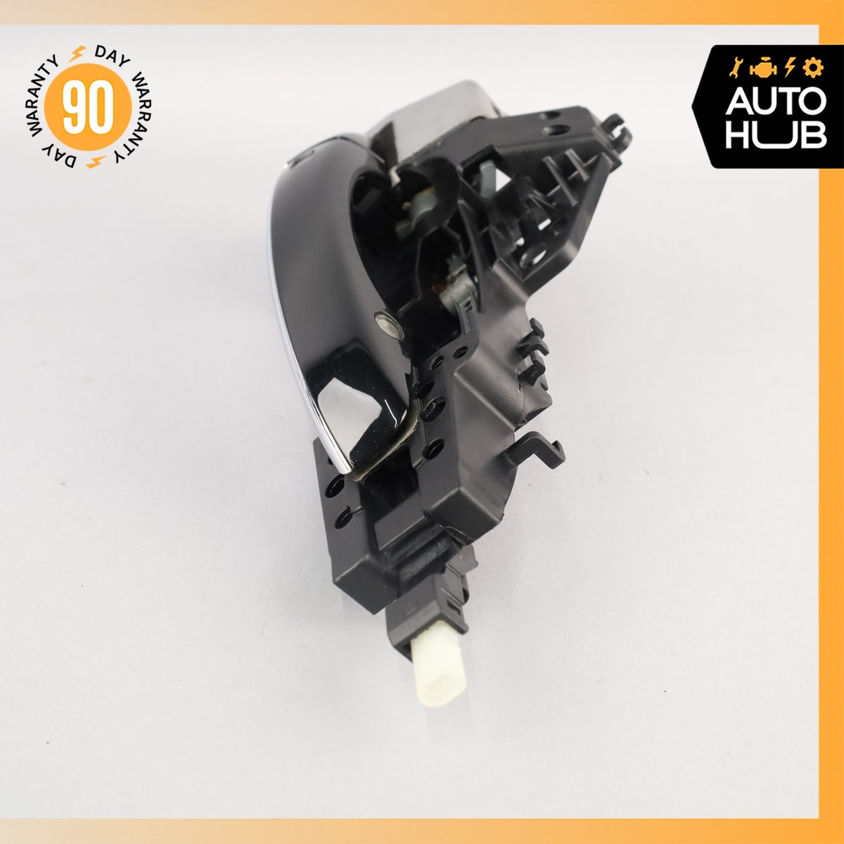 Audi D4 A8L Front Left Driver Exterior Door Handle Black 4H1837885 OEM - photo 13
