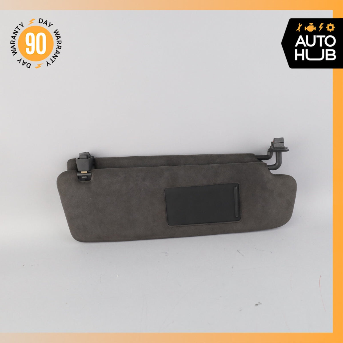 11-14 Porsche Cayenne 958 GTS Sun Visor Sunvisor Front Right Side Suede OEM 82k - photo 9