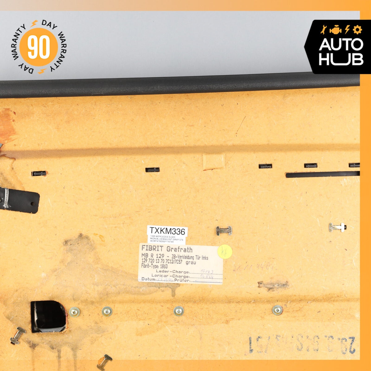 93-95 Mercedes R129 SL600 600SL Left Side Interior Door Panel Exclusive OEM - photo 16