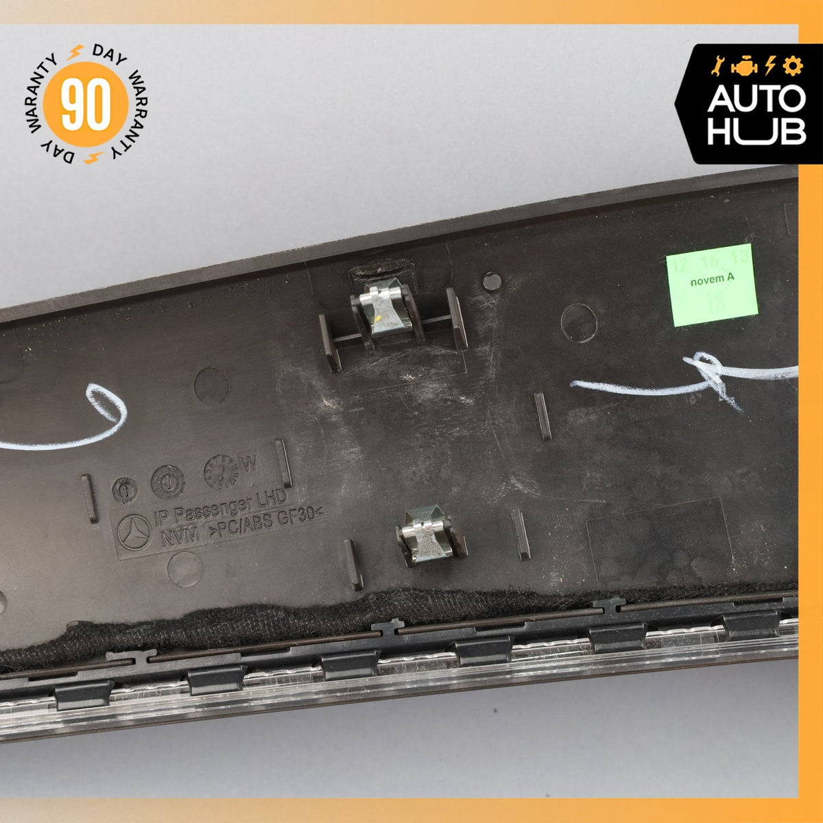12-16 Mercedes W166 ML350 GL450 GL550 Center Console Control Trim Bezel Wood OEM - photo 12