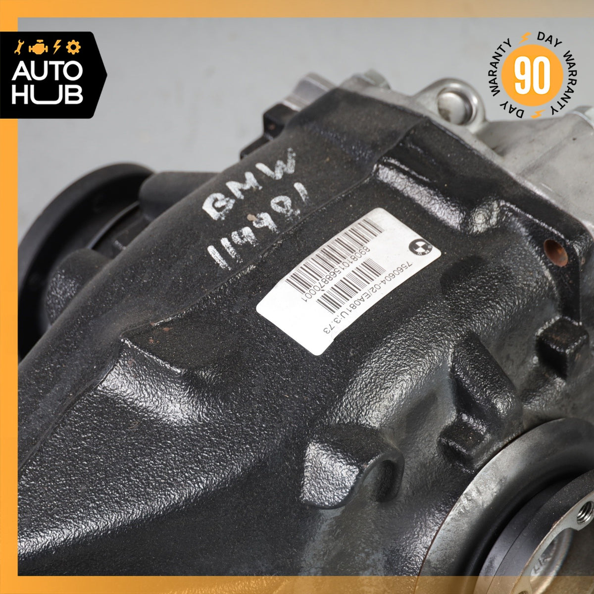 06-10 BMW E60 528i 530xi Rear Differential Axle Carrier 3.73 33107560604 OEM 78k - photo 10