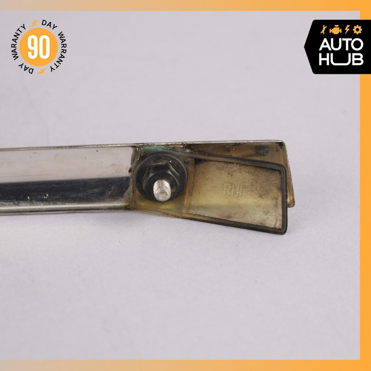 03-10 Bentley Continental GT GTC Rear Right Side Bumper Molding Trim Chrome OEM - photo 12