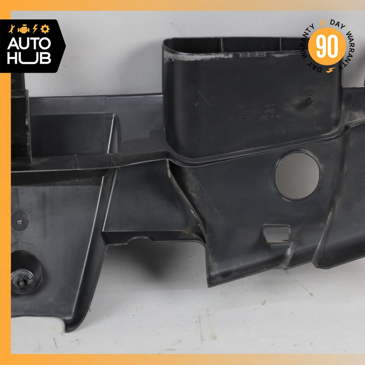 10-14 Mercedes W207 E350 E550 Engine Radiator Upper Baffle Air Duct OEM - photo 10