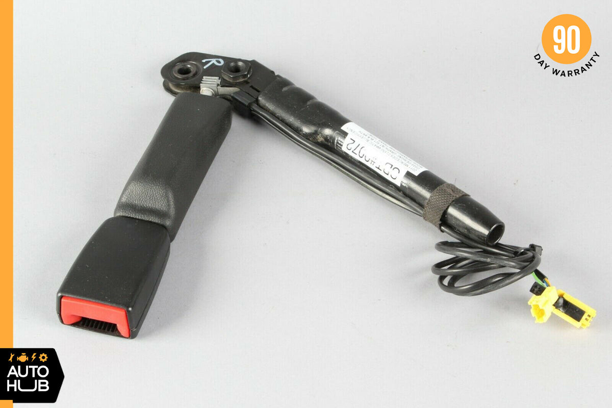 07-14 Mercedes W221 S550 CL550 Front Right Passenger Seat Belt Buckle Black OEM - photo 1