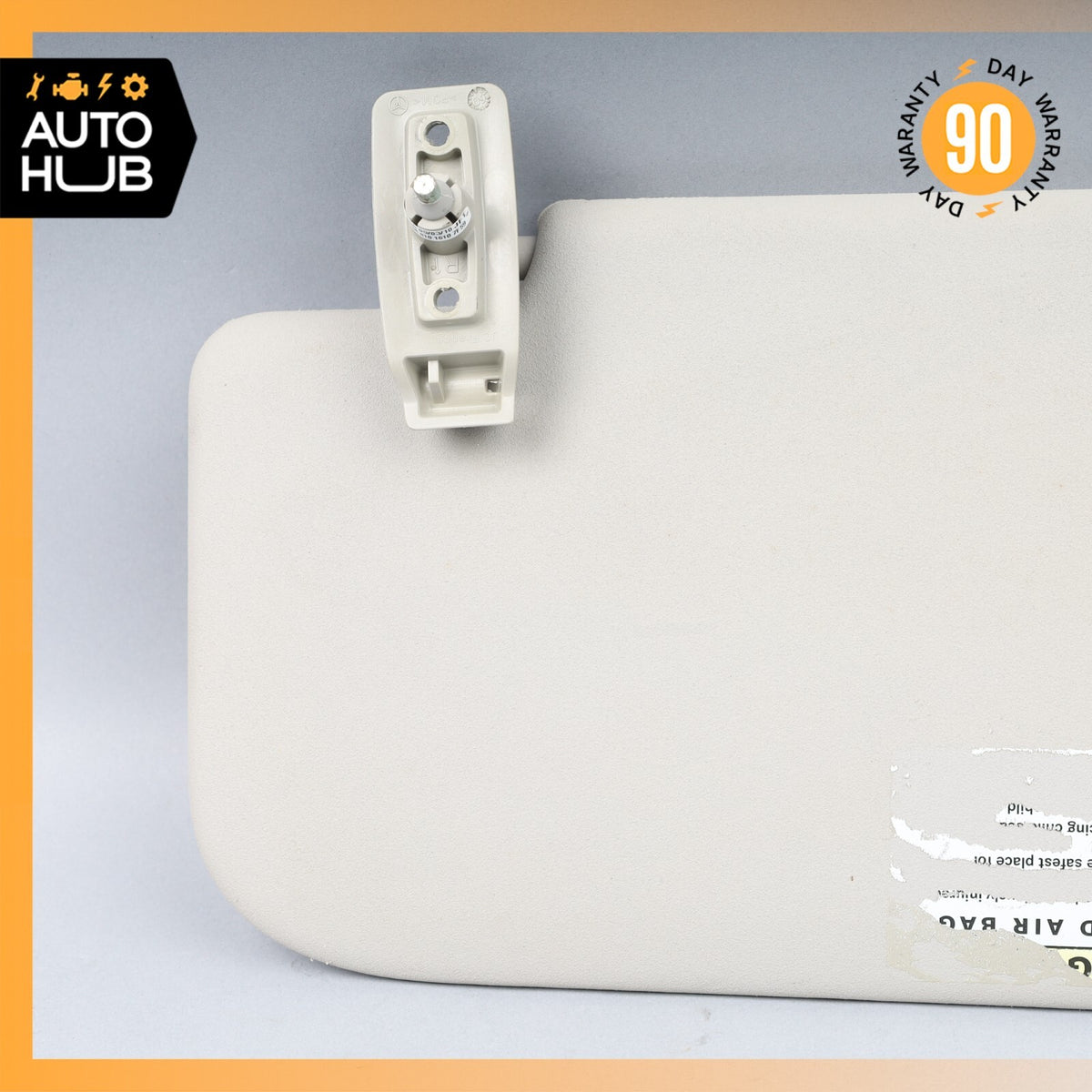 06-12 Mercedes W164 ML350 GL550 Sun Visor Sunvisor Front Right Side Gray OEM - photo 9